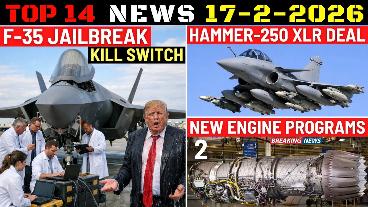 Indian Defence Updates : F-35 Jailbreak,2 New Engine Programs,Hammer-250 XLR Deal,New SLCM Capsule