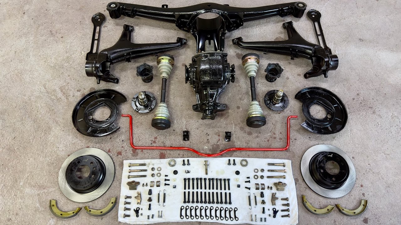 BMW E28  Rear Subframe Restoration
