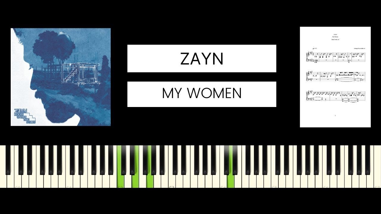 ZAYN - My Woman (BEST PIANO TUTORIAL & COVER)