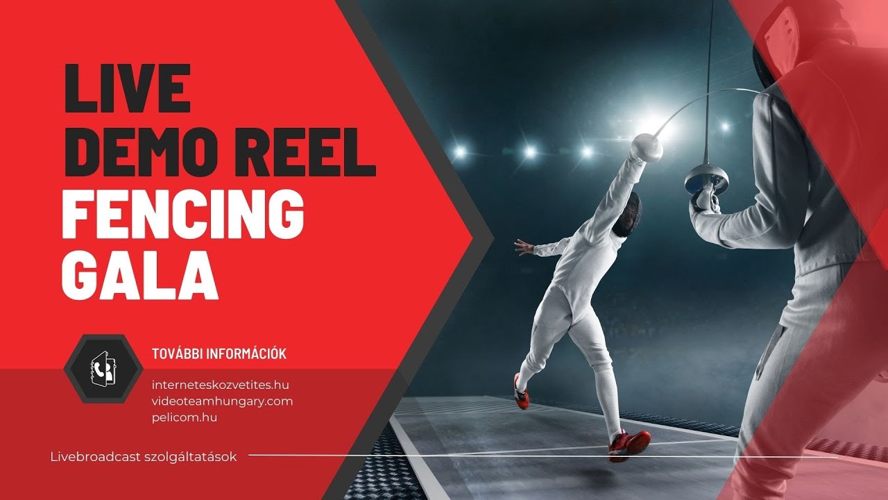 LIVE Demo Reel - Fencing Show | 4 cams