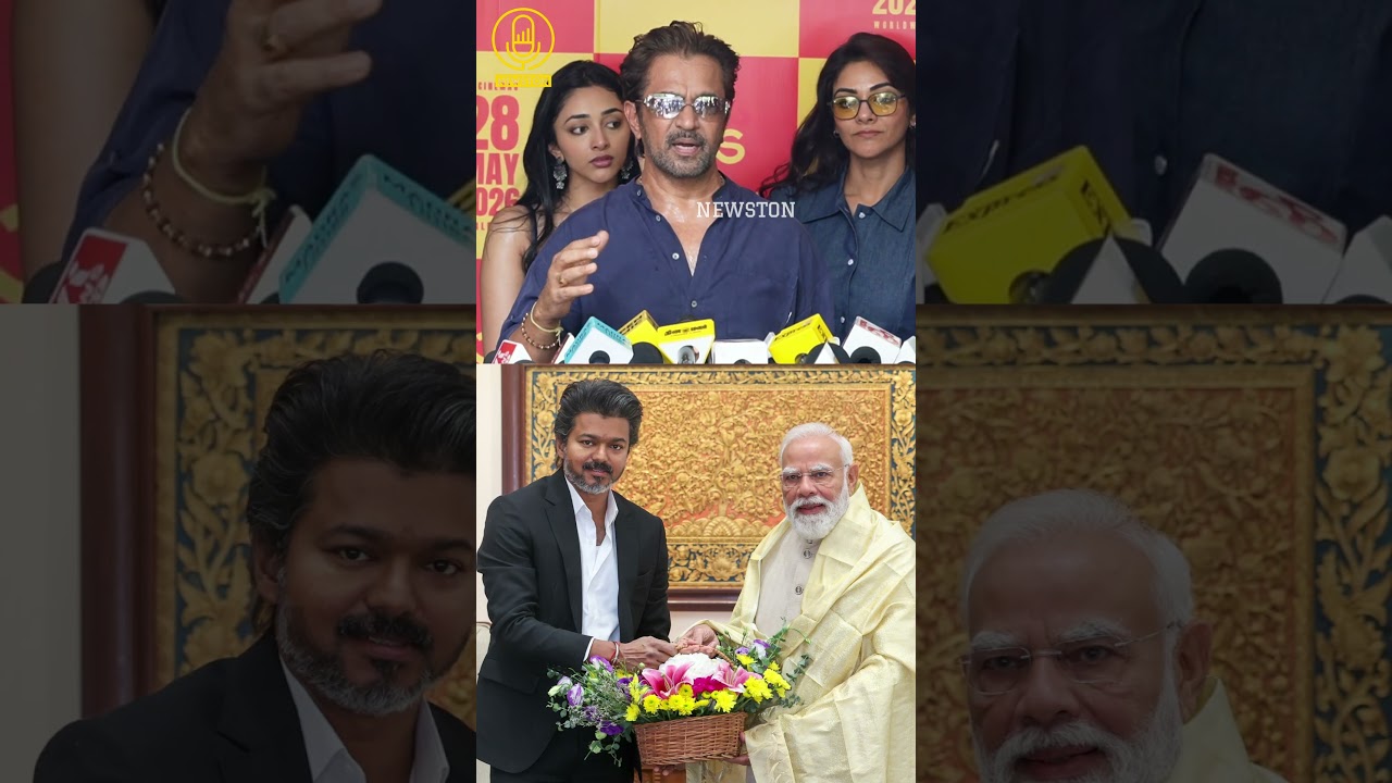 CM விஜய் மேல நம்பிக்கை இருக்கு.! Actor Arjun Speech about CM Vijay | Tvk Vs Dmk