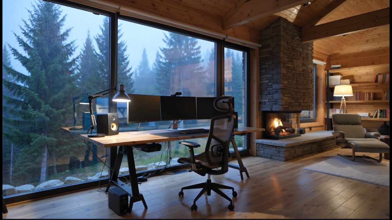LIVE Study Music 24/7 📚✨ Lofi Beats & Cozy Fireplace 🔥 Deep Focus Music for Studying, Work & Reading