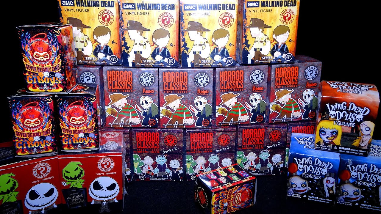 Blind Box NIGHTMARES ~ Открытие 24 Blindbox'ов в стиле ужасов