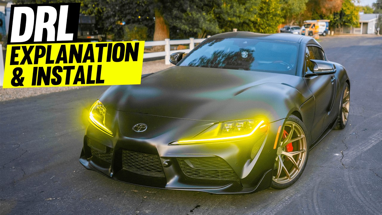 Почему жёлтые дневные ходовые огни (ДХО) так популярны? (Установка и объяснение)