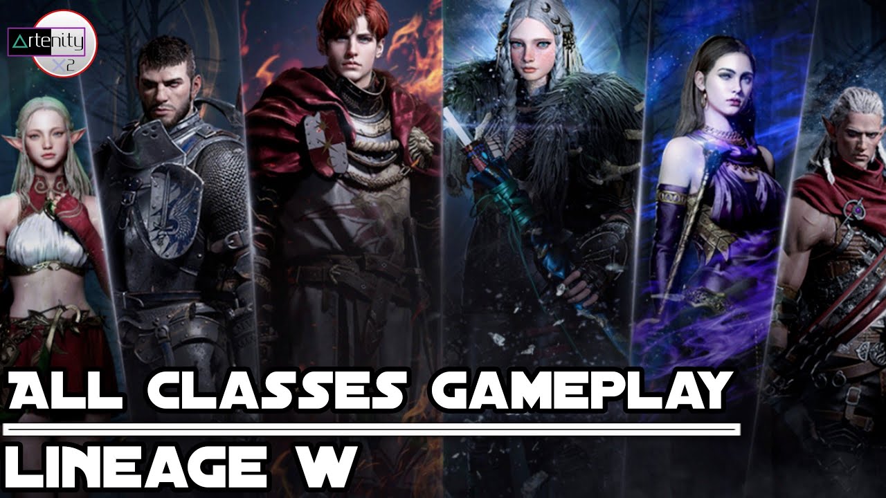 Lineage W: Геймплей всех классов [MMORPG для мобильных устройств Android/iOS]