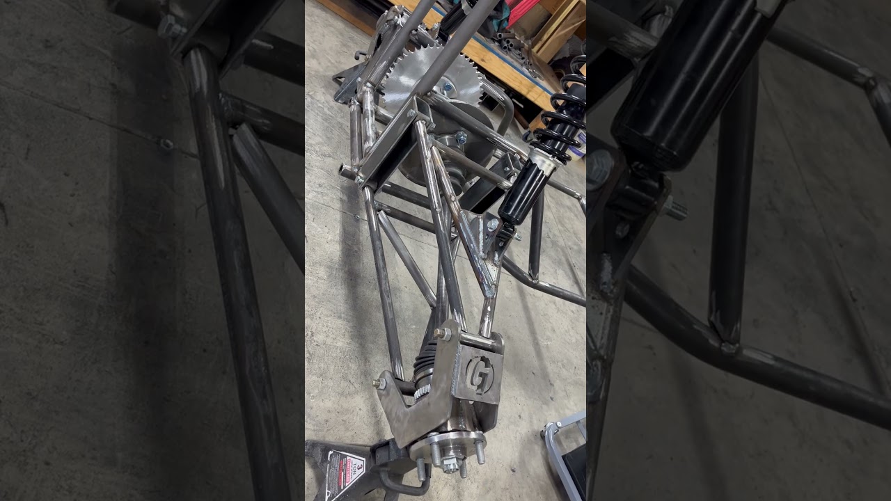 CROSSKART suspension! #crosskart #automobile #dunebuggy #racing #fabrication #build #welding