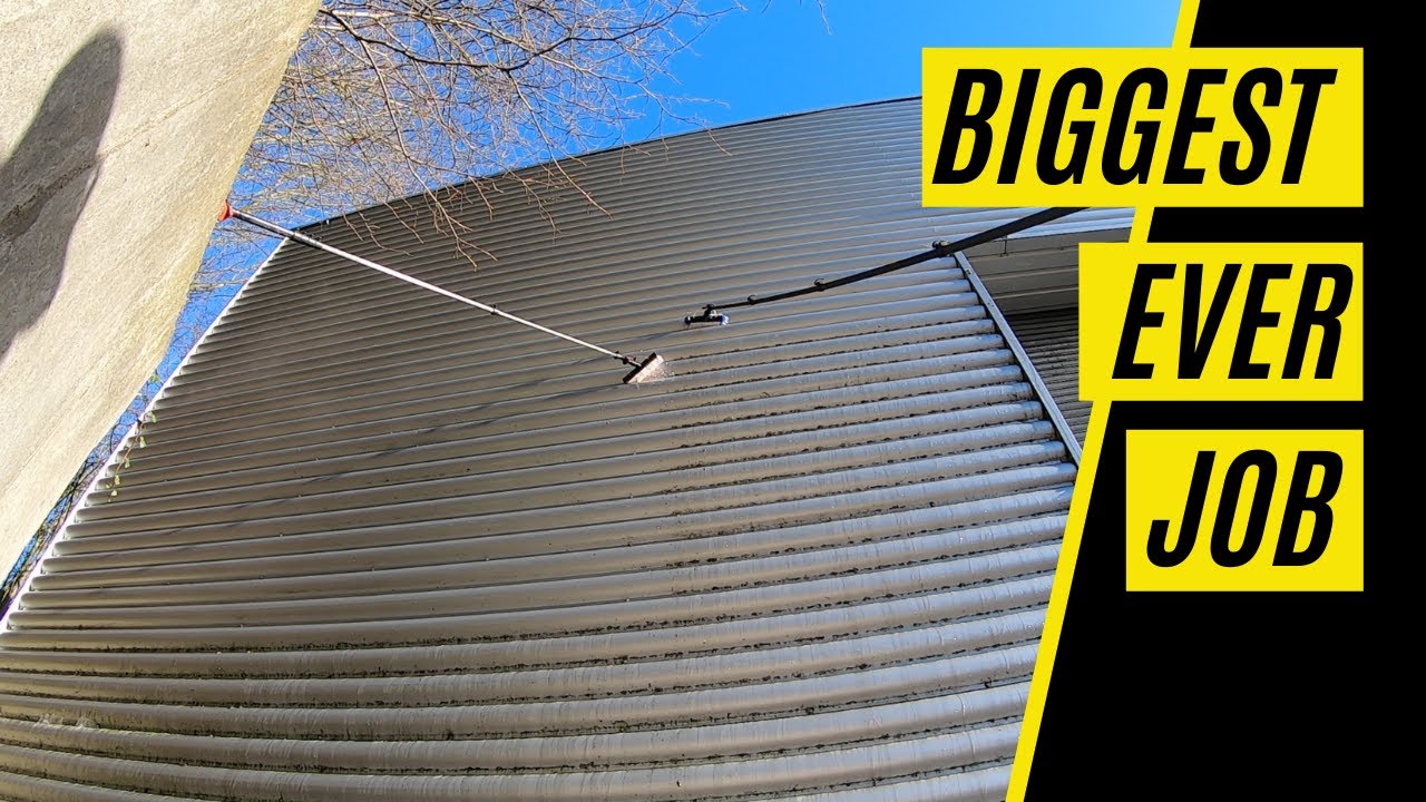 Massive Cladding Clean Using WFP