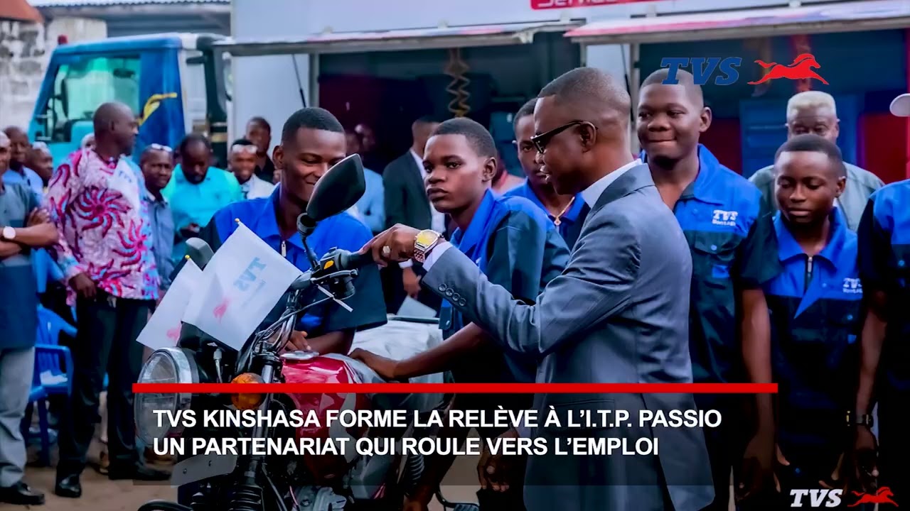 Revivez en images une journée mémorable à l’ITP Passio avec TVS Kinshasa au cœur de l’action !