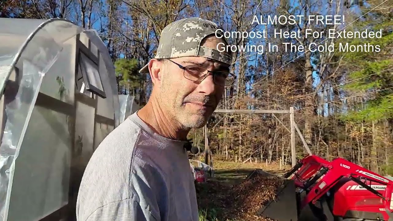 Биотепло на основе компоста и древесной щепы для небольших теплиц. Часть 2. Возведение свай