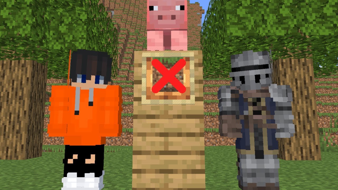 В Minecraft блок травы наносит урон...