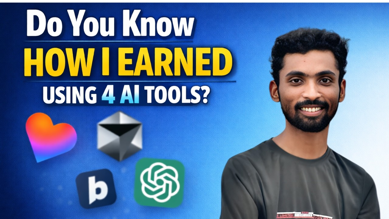 Earn Money Online Using These 4 AI Tools (Step-by-Step Guide)
