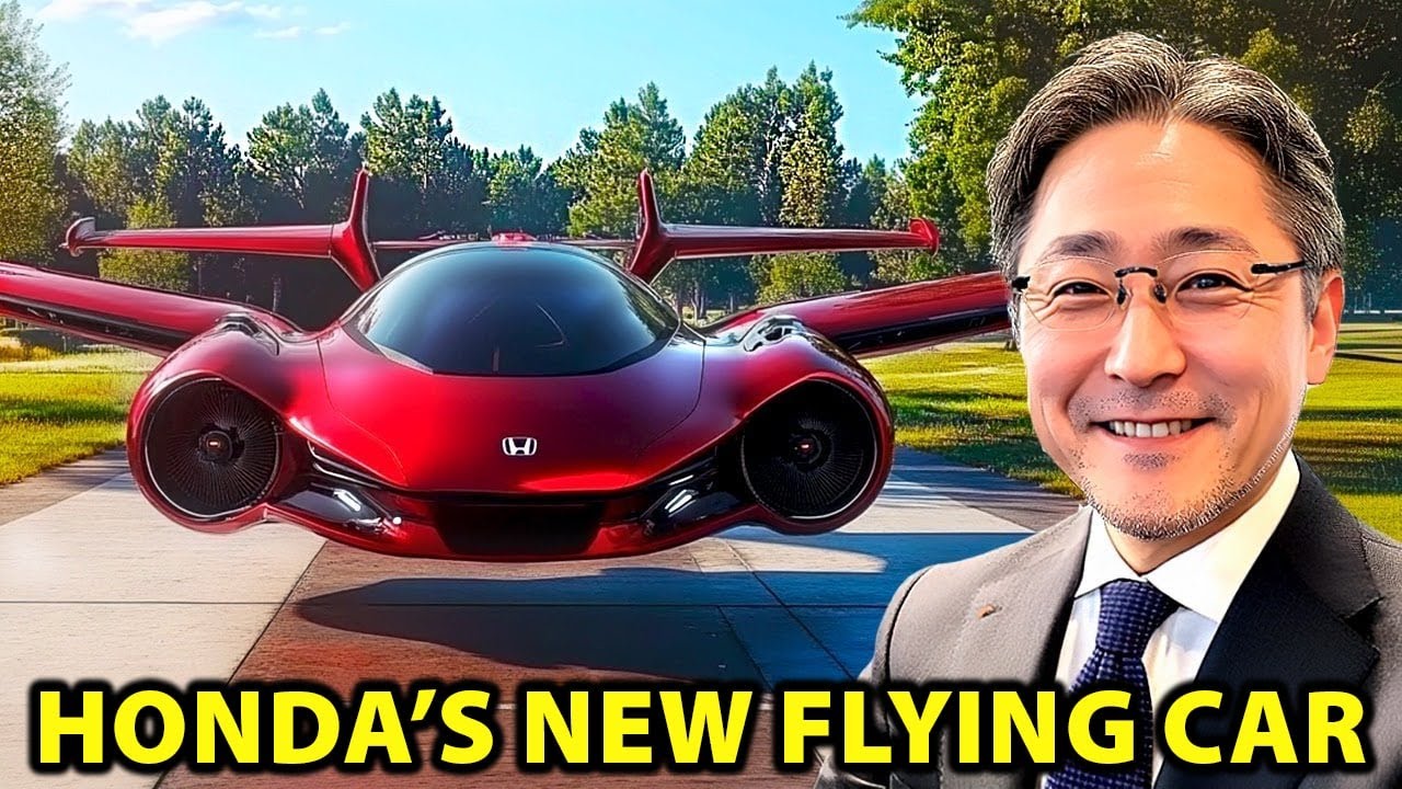 HONDA CEO Launches The World&rsquo;s First FLYING CAR Priced At $4,999, Shaking The Entire World!