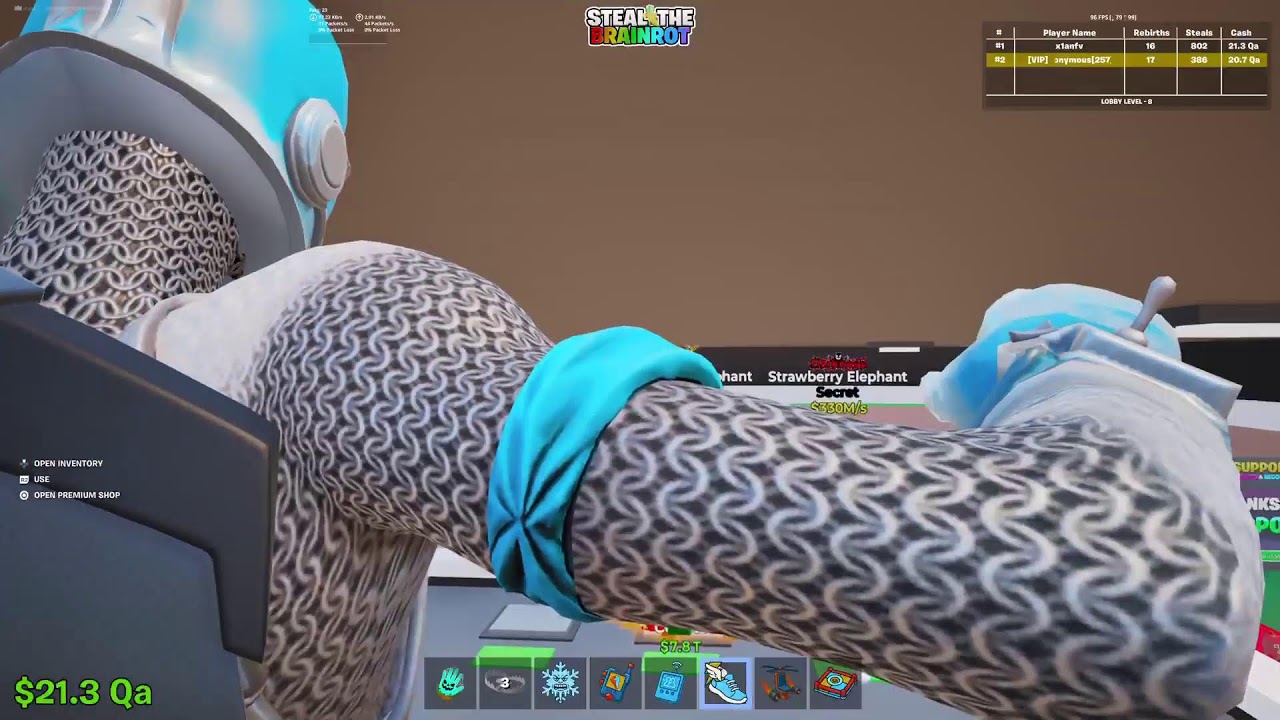 Steal the brainrot fortnite