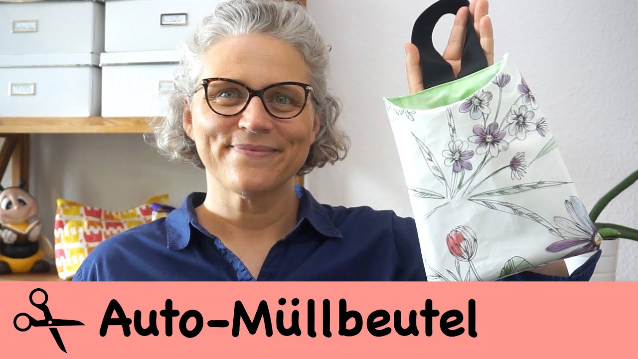 Auto-Müllbeutel nähen / Trashbag / kostenloses Schnittmuster