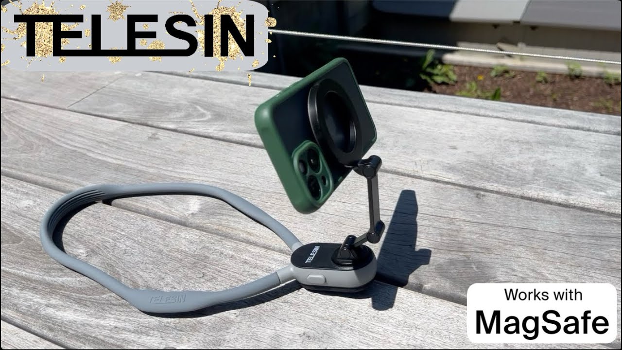 MUST have accessory for filming with your phone - Telesin Neck Mount