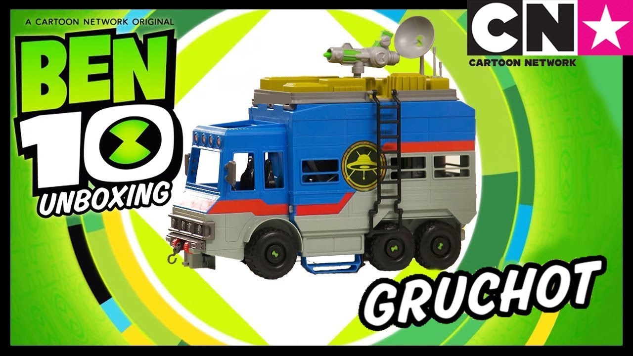 Ben 10 | Wyjmujemy z pudełka Kosmiczny pojazd transformujący &ndash; Gruchot (Reklama) | Cartoon Network