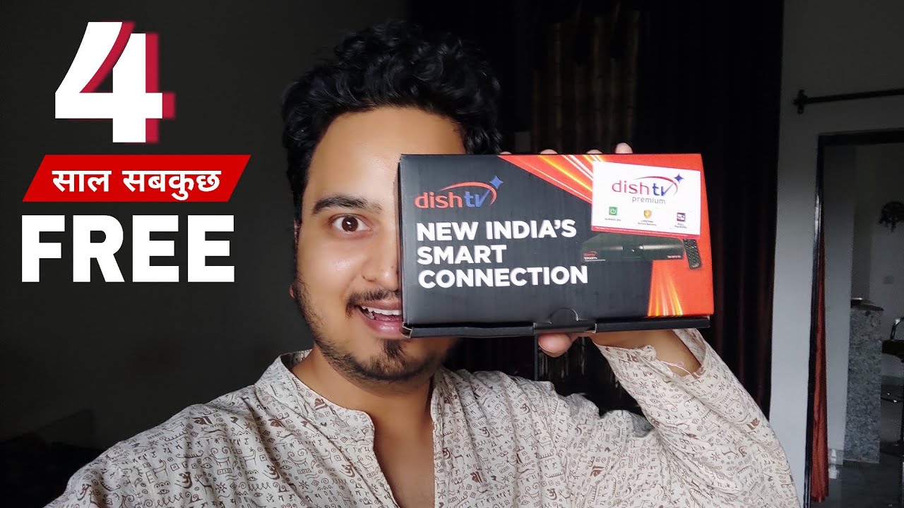 Dish TV 5810 HD Set Top Box with 4 Years Free Recharge 🤩 | Dish TV