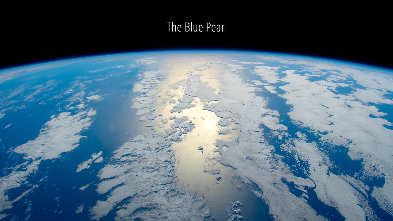 ISS - The Blue Pearl