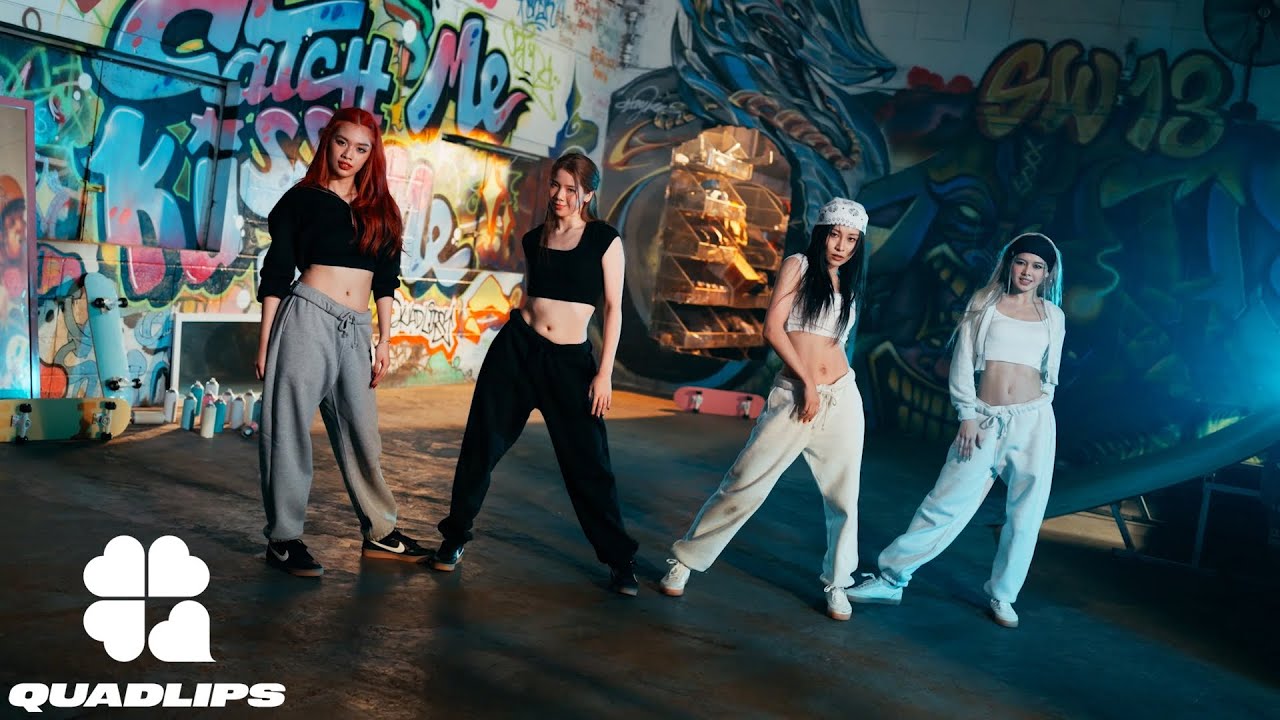 QUADLIPS 'Catch Me Kiss Me' MV Dance Ver.
