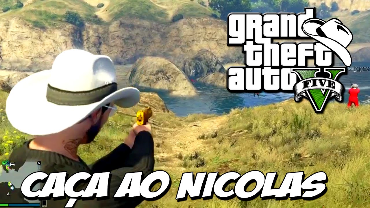 GTA 5 Online (PS4) - Caça ao Nicolas na Nova Geração: 3 Arrombados Vs. 1 Minigun
