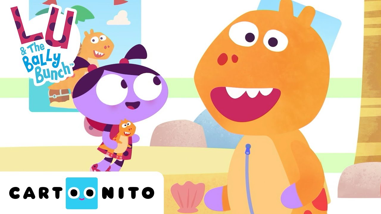 Lu Learns to Be Brave | Lu & the Bally Bunch | Cartoonito