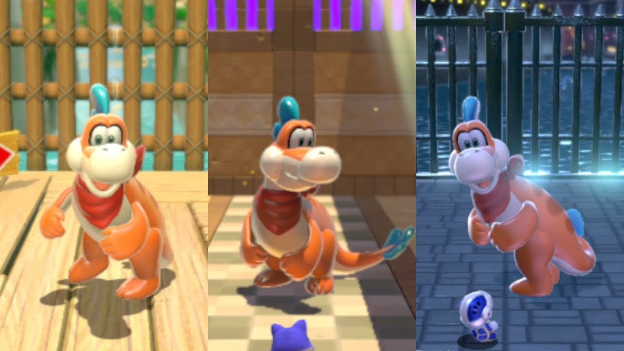 Super Mario 3D World - All Plessie Levels