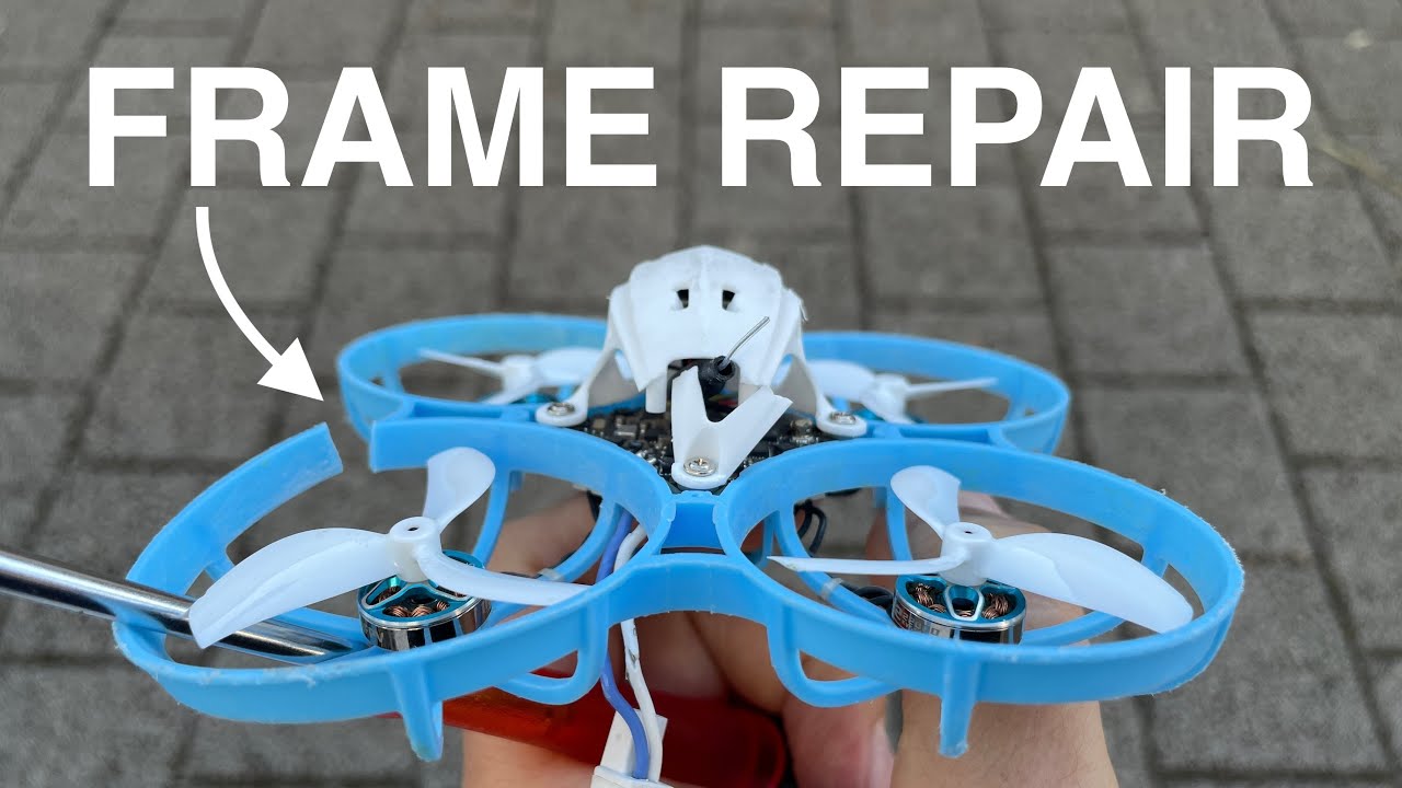Tiny Whoop frame repair | How to fix a tiny whoop frame | Meteor 75 Pro and other tiny whoops
