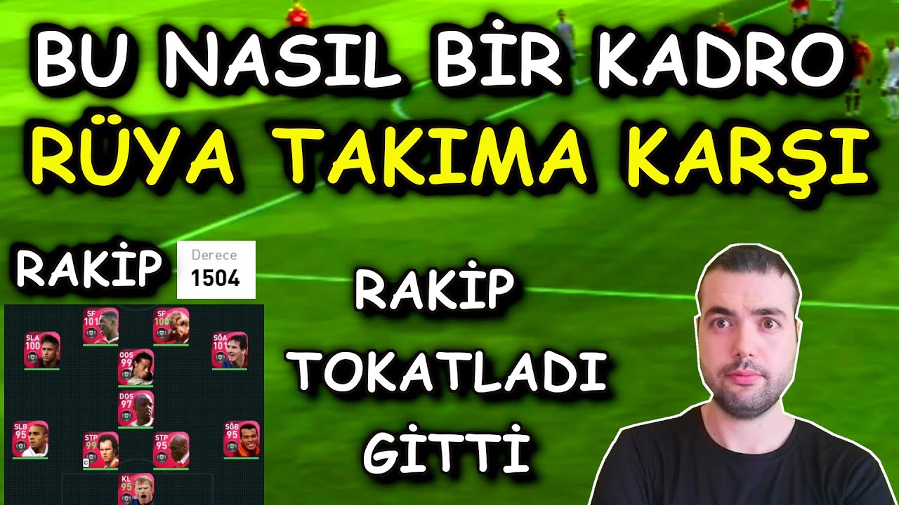 RÜYA TAKIM BU OLSA GEREK ( PES 2021 MOBILE EFOOTBALL GAMEPLAY )