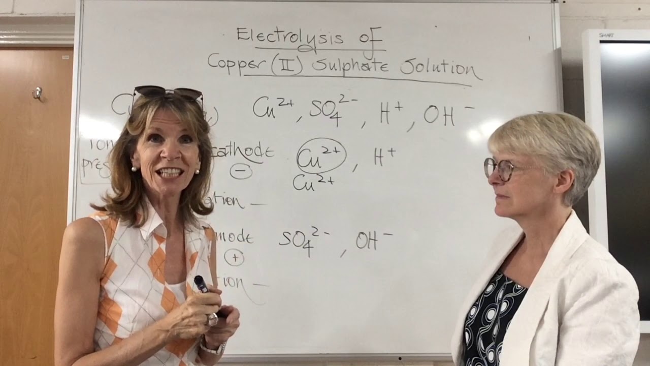 5 Electrolysis of Copper II Sulphate Solution