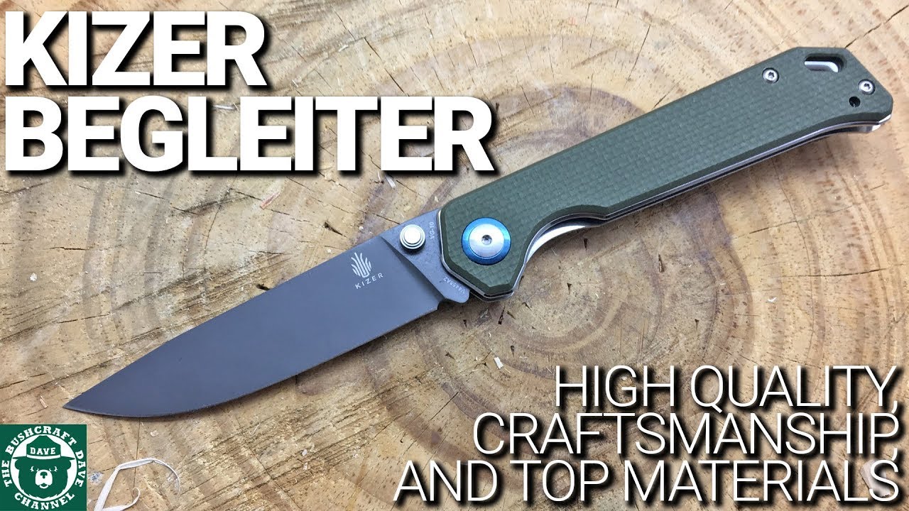 Kizer Begleiter:  Excellent Quality, VG10, Budget Price, & Great EDC Folder 2018
