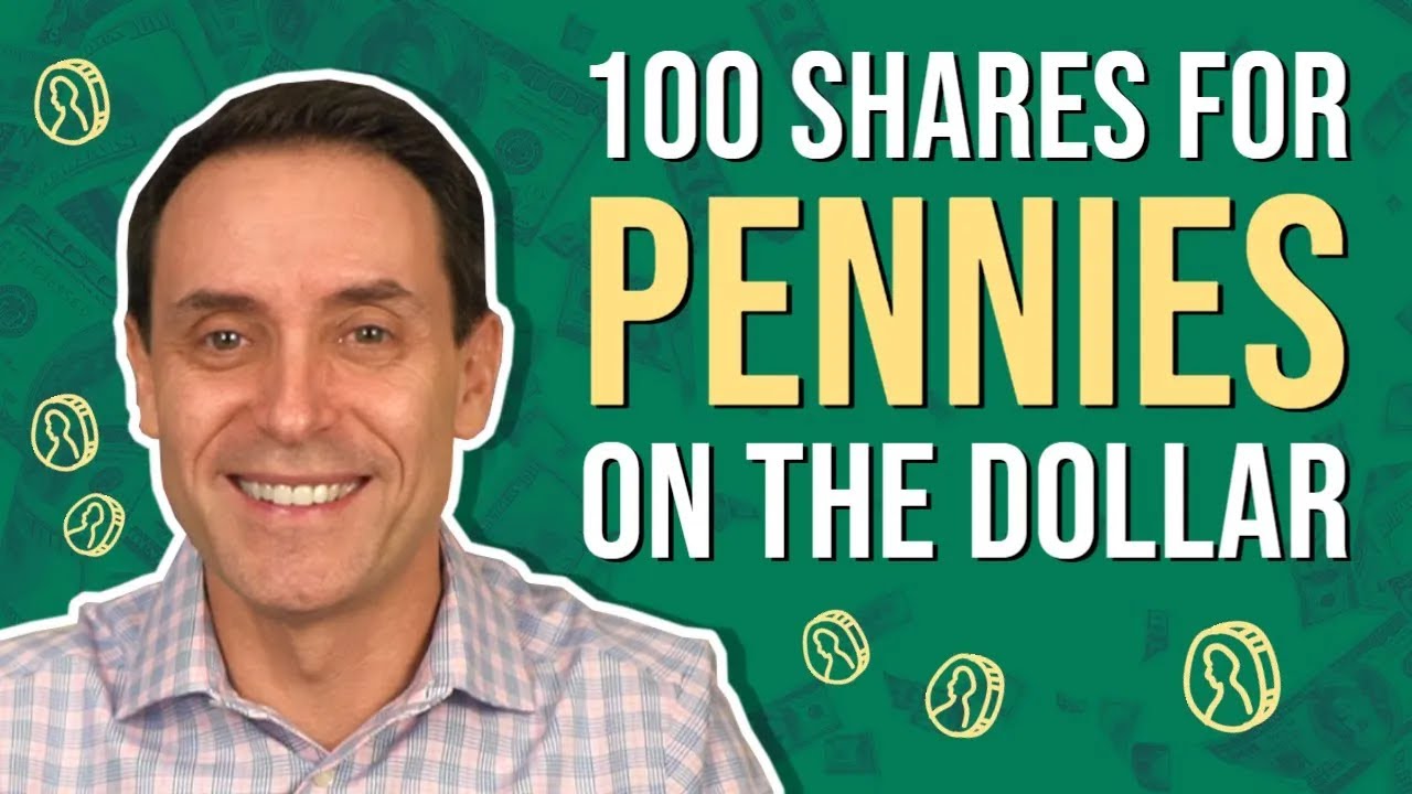 Stock Market BARGAIN SHOPPING - How to Get 100 Shares for PENNIES on the Dollar!