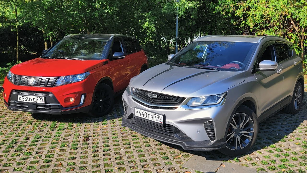 GEELY COOLRAY vs SUZUKI VITARA Сравнение Качества Сборки, Косяков и ТО 🔥Или Купить ATLAS PRO в 2021?