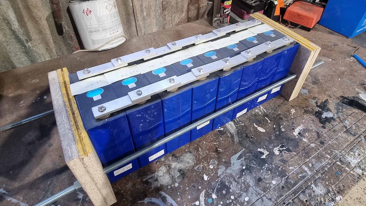 Overcharged Swollen LFP Cells! And My Attempt At Fixing Them - DIY Expedition Truck Build #32