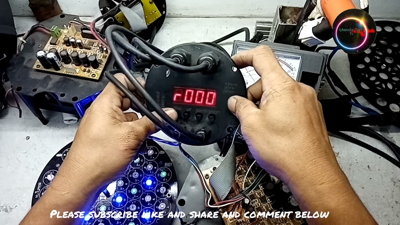 ANOTHER PAR LED REPAIR /LED CHIPS AND SELECTOR CONTROL TACK SWITCH MALFUNTION/LHEODA TECH TV