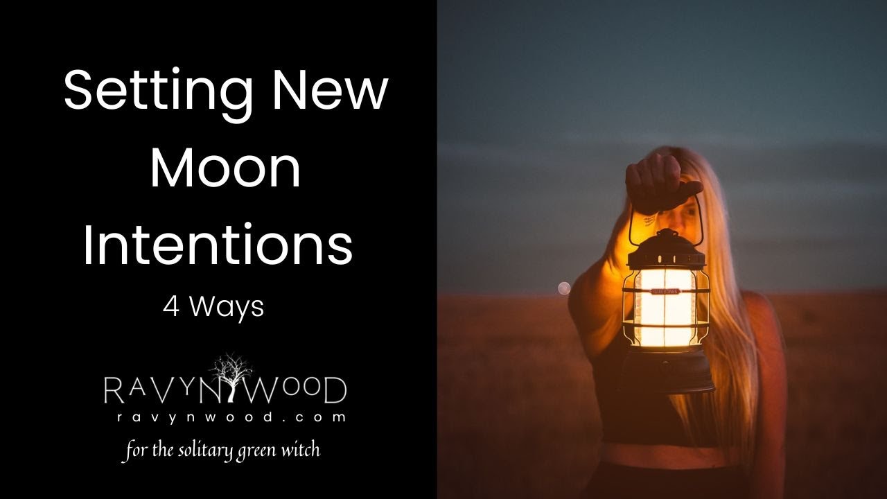 Setting New Moon Intentions:  4 Ways to Write Yours