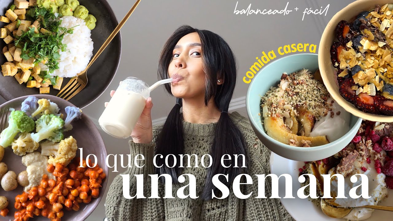 lo que como en una semana🍝