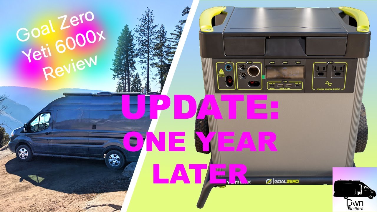 GoalZero DIY Van build -  Thoughts on the 6000x
