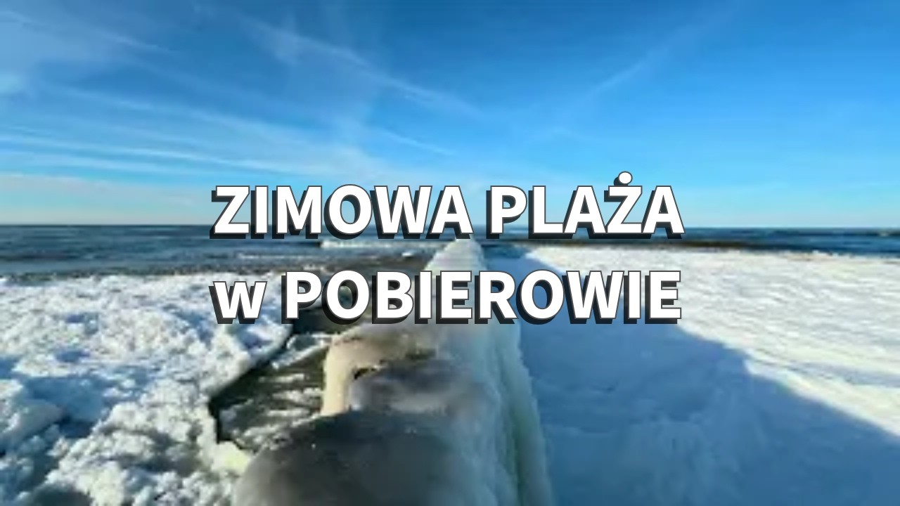Zimowy Bałtyk w Pobierowie — Spacer po Plaży z Forest Apartment #zimowaplaża #bałtyk #zimowyspacer