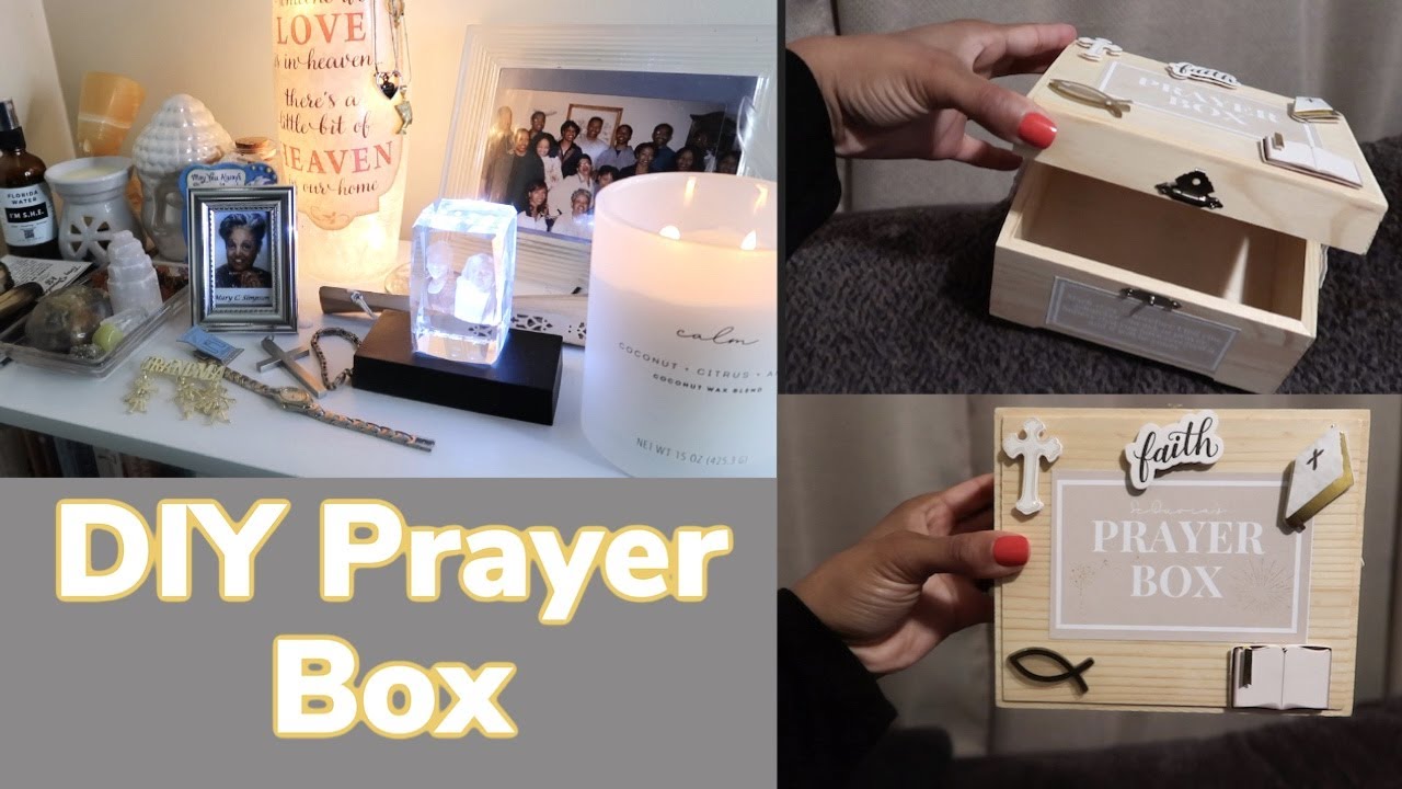 How to make a Prayer Box I Prayer Corner I Manifesting Miracles I Life Goals ♡  SeQuoiaCreates