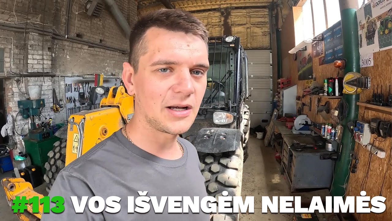 #113 Teleskopo laiku atliktas remontas, užkūrėm bielkį