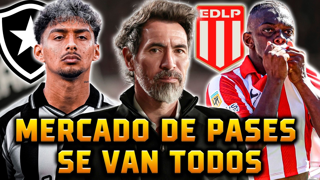 #ESTUDIANTES MERCADO DE PASES POLEMICO / MEDINA AL BOTAFOGO / CETRE A DONDE?
