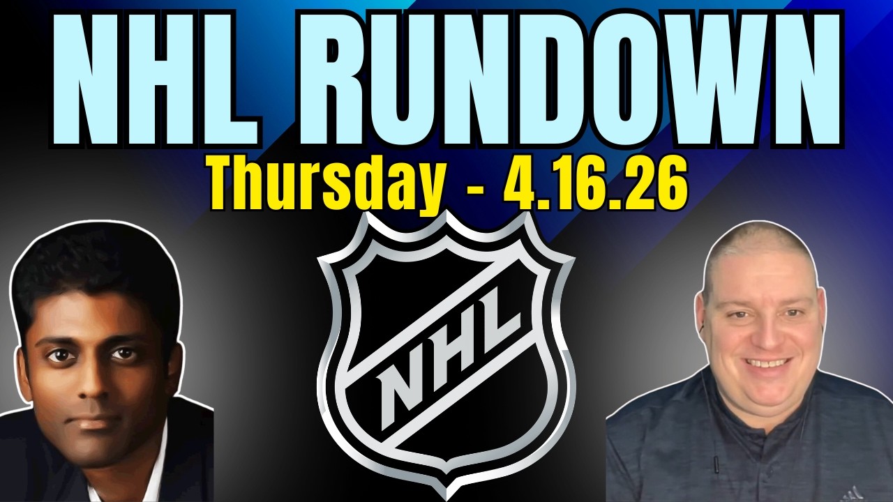 Thursday NHL Rundown Picks - 4/16/26 l Craig Trapp & Indian Cowboy NHL Picks & Hockey Predictions