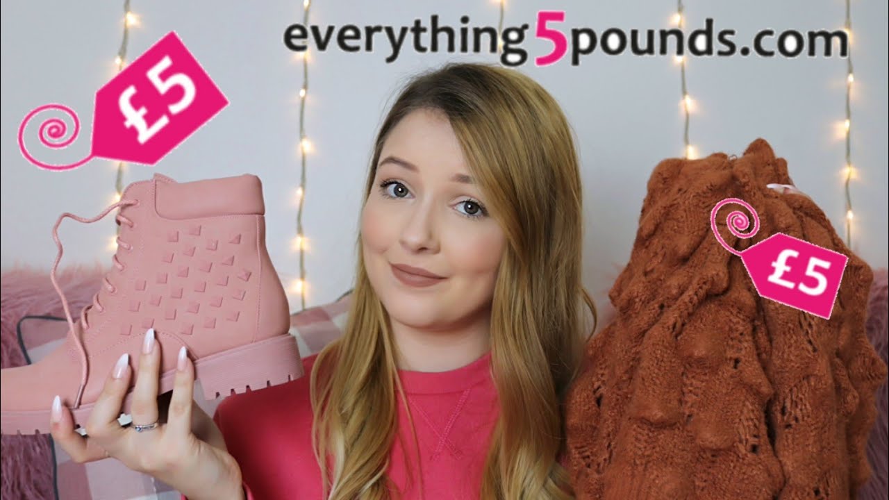EVERYTHING5POUNDS.COM CLOTHING HAUL | HIT OR MISS?!? | Sammy Louise