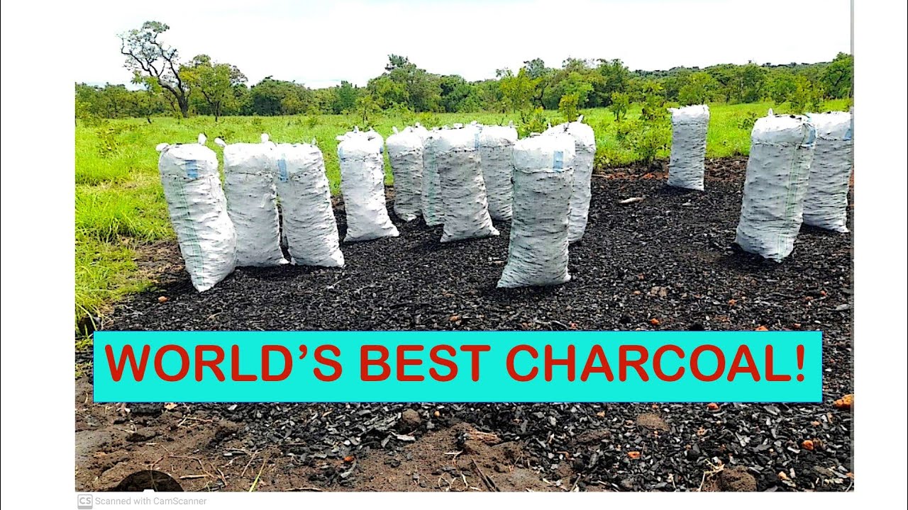 HOW TO PRODUCE CHARCOAL THE UGANDAN WAY! (#121) #firewood 