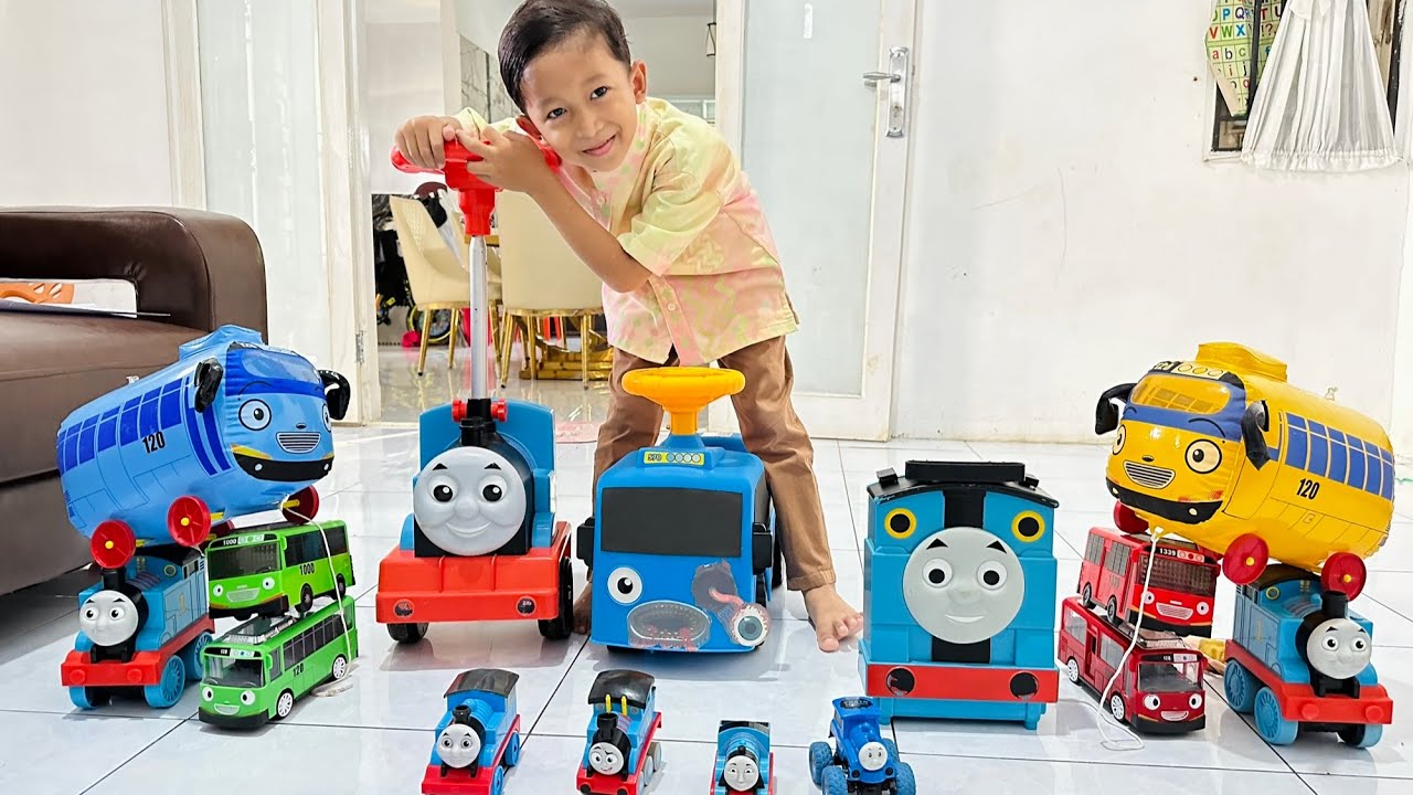 Go Thomas and Friends, Saya SUka Bermain Thomas dan Bus Tayo, Tayo Little Bus