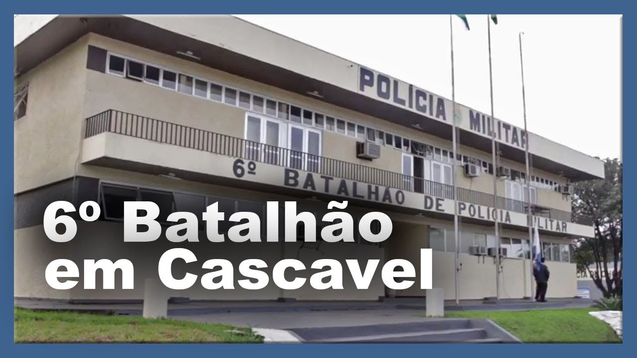 Conheça o 6º Batalhão de Polícia Militar na cidade de Cascavel