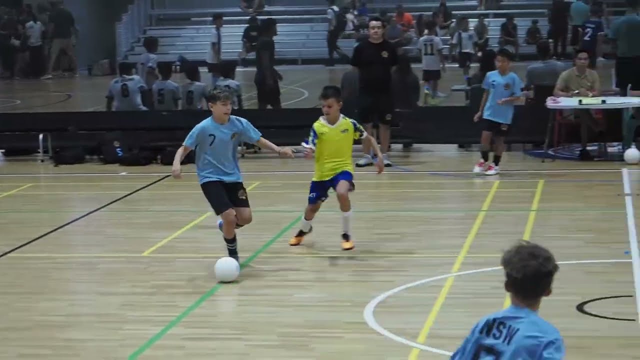 U11 National Futsal Championship quarter finals NSW West vs ACT