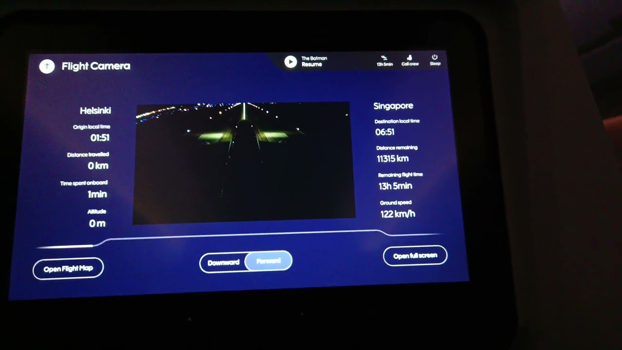 Finnair AY131, Airbus A350-900 takeoff from Helsinki Airport
