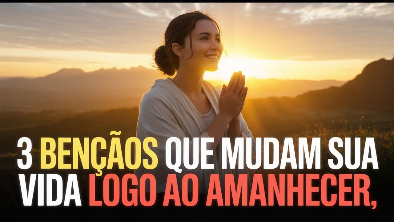 Oração Poderosa da Manhã: Três Bênçãos Transformadoras e Milagrosas para Sua Vida Sagrada