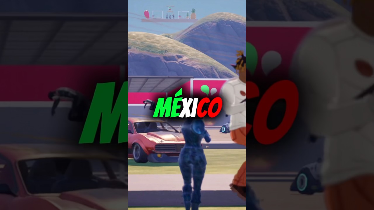 MAPA de MÉXICO en FORTNITE 